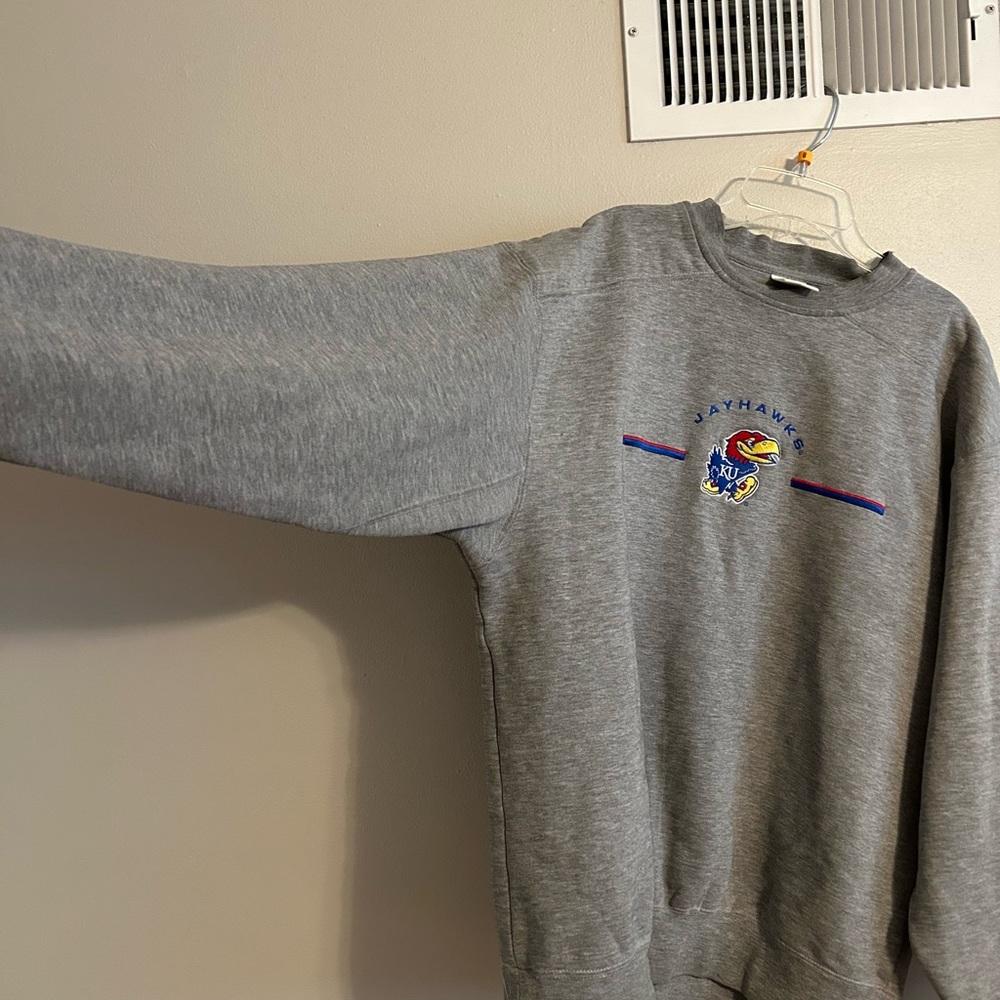 Vintage Adidas Kansas Jawhawk Crewneck - Picture 3 of 3